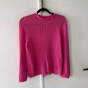 J. Crew 100% Cotton Pink Shirt Size Medium
